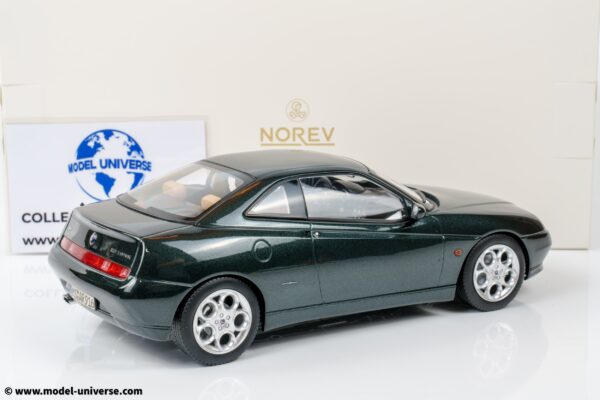Norev - 1:18 Alfa Romeo GTV Coupe Coventry Green 2001 - Diecast Model 8 norev 187842 coventry green alfa romeo gtv 5
