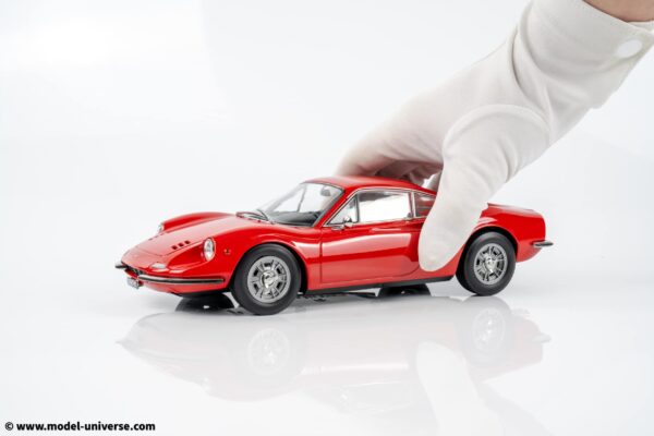 Norev - 1:18 Ferrari Dino 246 GT Red 1968 - Diecast Model 13 Norev - 1:18 Ferrari Dino 246 GT Red 1968 - Diecast Model