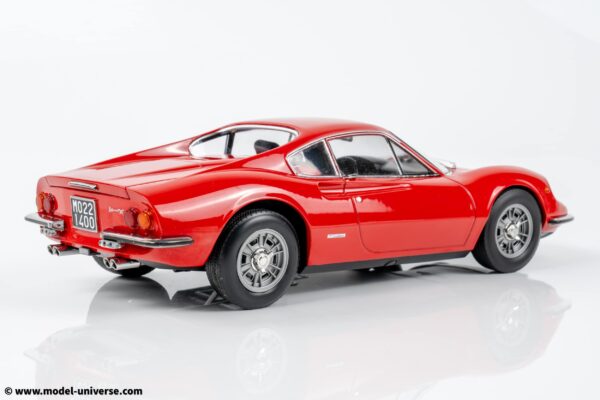 Norev - 1:18 Ferrari Dino 246 GT Red 1968 - Diecast Model 15 Norev - 1:18 Ferrari Dino 246 GT Red 1968 - Diecast Model