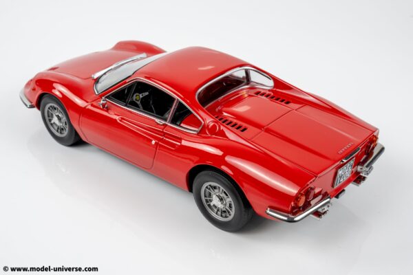 Norev - 1:18 Ferrari Dino 246 GT Red 1968 - Diecast Model 20 Norev - 1:18 Ferrari Dino 246 GT Red 1968 - Diecast Model