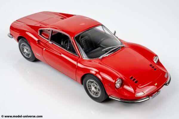 Norev - 1:18 Ferrari Dino 246 GT Red 1968 - Diecast Model 19 Norev - 1:18 Ferrari Dino 246 GT Red 1968 - Diecast Model