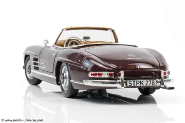 Norev - 1:18 Mercedes-Benz 300 SL Roadster 1957 Dark Red - Diecast Model