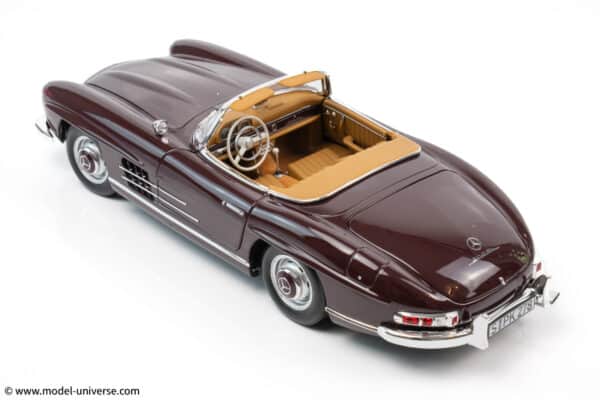 Norev - 1:18 Mercedes-Benz 300 SL Roadster 1957 Dark Red - Diecast Model