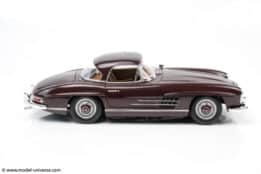 Norev - 1:18 Mercedes-Benz 300 SL Roadster 1957 Dark Red - Diecast Model