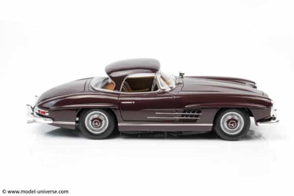 Norev - 1:18 Mercedes-Benz 300 SL Roadster 1957 Dark Red - Diecast Model