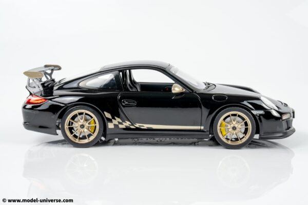 Norev - 1:18 Porsche 911 (997.2) GT3 RS 2009 Black & Gold - Diecast Model 30 Norev - 1:18 Porsche 911 (997.2) GT3 RS 2009 Black & Gold - Diecast Model