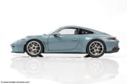 Norev 1:18 Porsche 911 (992) S/T Meissen Blue 2023 - Diecast Model