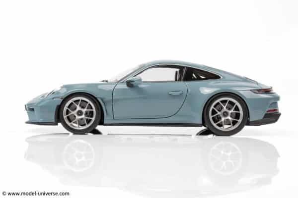 Norev 1:18 Porsche 911 (992) S/T Meissen Blue 2023 - Diecast Model