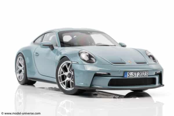 Norev 1:18 Porsche 911 (992) S/T Meissen Blue 2023 - Diecast Model