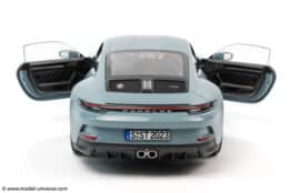 Norev 1:18 Porsche 911 (992) S/T Meissen Blue 2023 - Diecast Model
