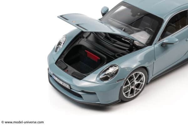 Norev 1:18 Porsche 911 (992) S/T Meissen Blue 2023 - Diecast Model