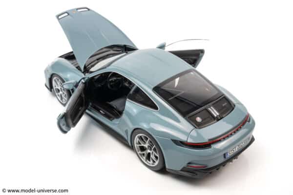 Norev 1:18 Porsche 911 (992) S/T Meissen Blue 2023 - Diecast Model
