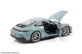 Norev 1:18 Porsche 911 (992) S/T Meissen Blue 2023 - Diecast Model