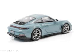 Norev 1:18 Porsche 911 (992) S/T Meissen Blue 2023 - Diecast Model