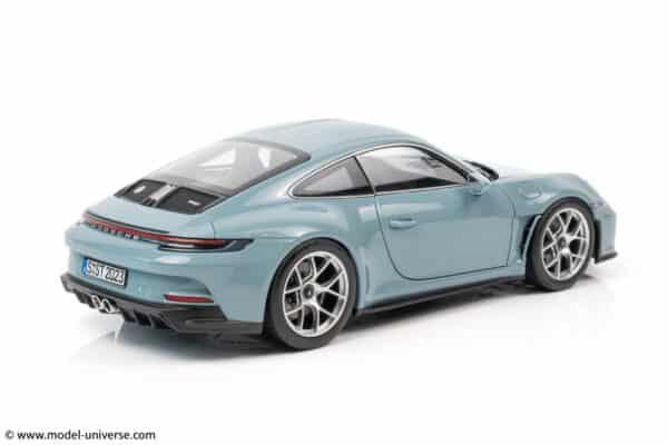 Norev 1:18 Porsche 911 (992) S/T Meissen Blue 2023 - Diecast Model