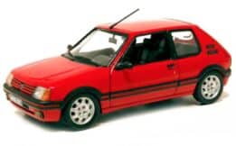 Norev - 1:12 Peugeot 205 GTi 1.9 Vallelunga Red 1991 - Diecast Model