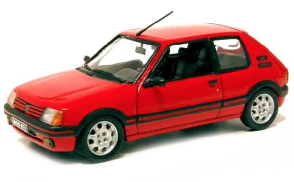 Norev - 1:12 Peugeot 205 GTi 1.9 Vallelunga Red 1991 - Diecast Model