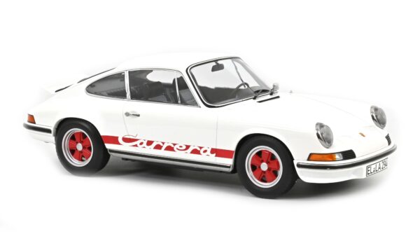 Norev - 1:12 Porsche 911 Carrera RS 2.7 1973 Grand Prix White & Red - Diecast Model
