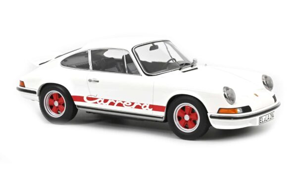 Norev - 1:12 Porsche 911 Carrera RS 2.7 1973 Grand Prix White & Red - Diecast Model