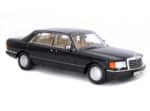 Norev - 1:18 1991 Mercedes-Benz 560 SEL - Black - Diecast Model Car