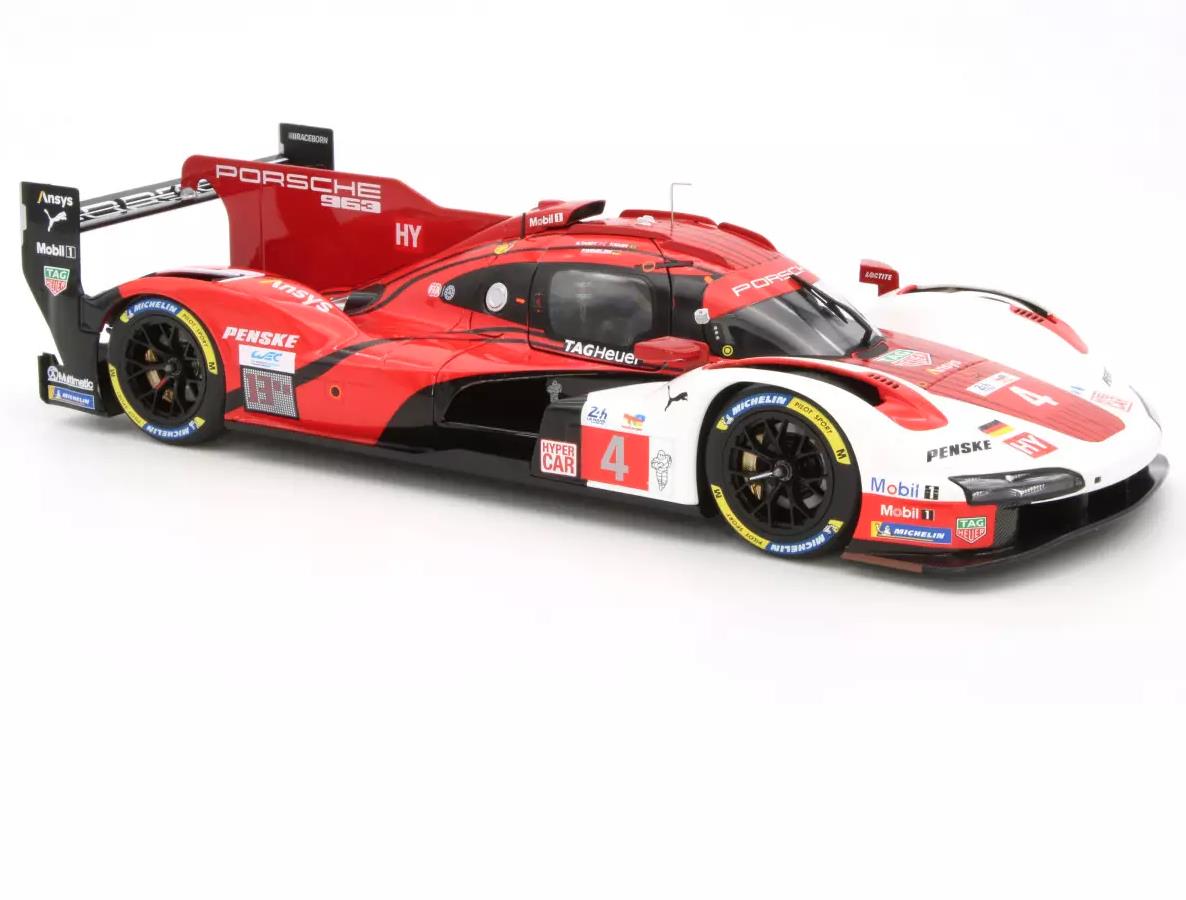 Norev - 1:18 Porsche 963 Penske No.4 24h Le Mans 2024 - Nasr, Tandy, Wehrlein - Diecast Model