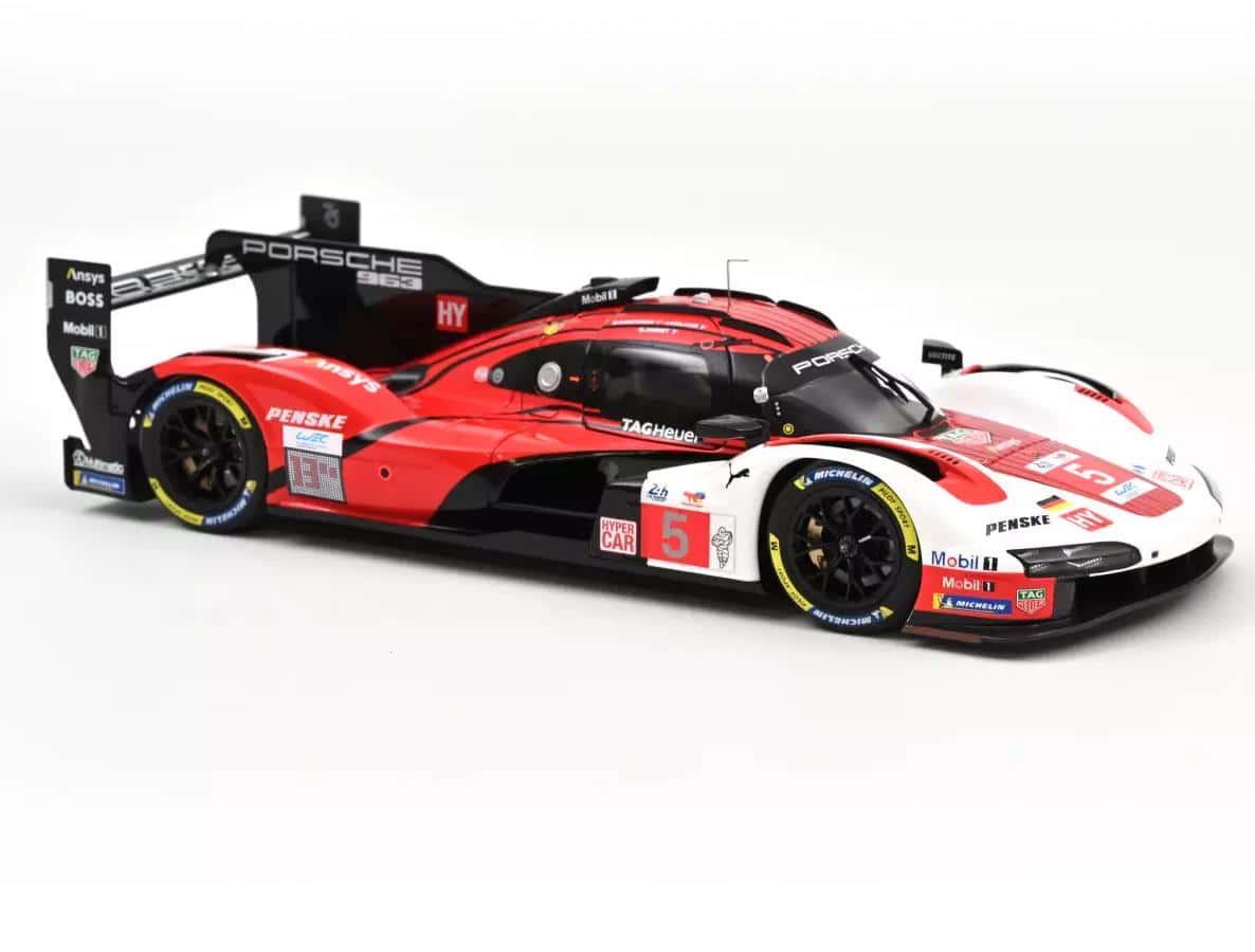Norev - 1:18 Porsche 963 Penske No.5 24h Le Mans 2024 - Andlauer, Christensen, Jaminet - Diecast Model