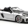 Norev - 1:18 Porsche 718 Spyder RS 2023 GT Silver Metallic - Diecast Model 23 Norev - 1:18 Porsche 718 Spyder RS 2023 GT Silver Metallic - Diecast Model