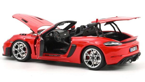Norev - 1:18 Porsche 718 Spyder RS 2023 Guards Red - Diecast Model