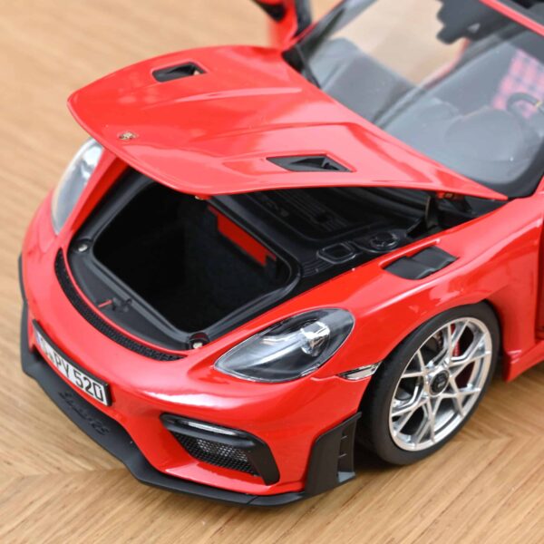 Norev - 1:18 Porsche 718 Spyder RS 2023 Guards Red - Diecast Model 11 Norev - 1:18 Porsche 718 Spyder RS 2023 Guards Red - Diecast Model