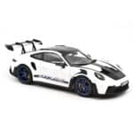 Norev - 1:18 Porsche 911 GT3 RS w/Weissach Pack White Indigo Blue 2022