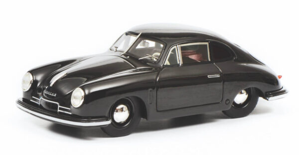 Schuco 1/18 Porsche 356 Gmund black resin model 450025200