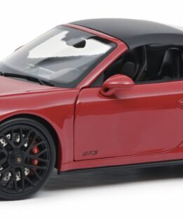 Schuco 1/18 Porsche 911 Targa GTS Red Diecast Model