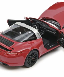Schuco 1/18 Porsche 911 Targa GTS Red Diecast Model