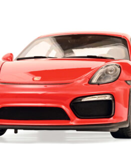 Schuco 1:18 Porsche 718 Cayman GT4 Red Diecast Model Car 450040300