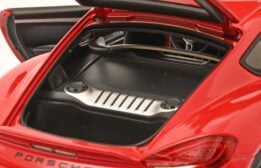 Schuco 1:18 Porsche 718 Cayman GT4 Red Diecast Model Car 450040300