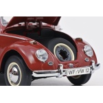 Schuco 1/18 VW Beetle Kafer Open Roof Red Diecast Model 450043300
