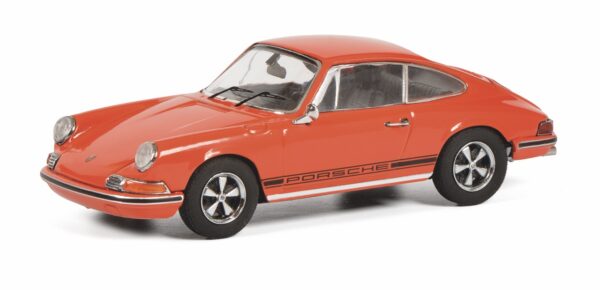 Schuco 1/43 Porsche 911 (930) S Coupe Orange Diecast Model 450270700