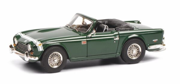 Schuco 1/43 Triumph TR250 Spider Green Resin Model Car 450880800