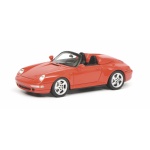 Schuco 1/43 Porsche 911 993 Speedster Red Resin Model 450887800