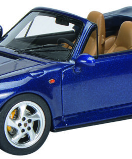 Porsche 911 993 Turbo Cabriolet Blue 1:43 scale resin model 450891700