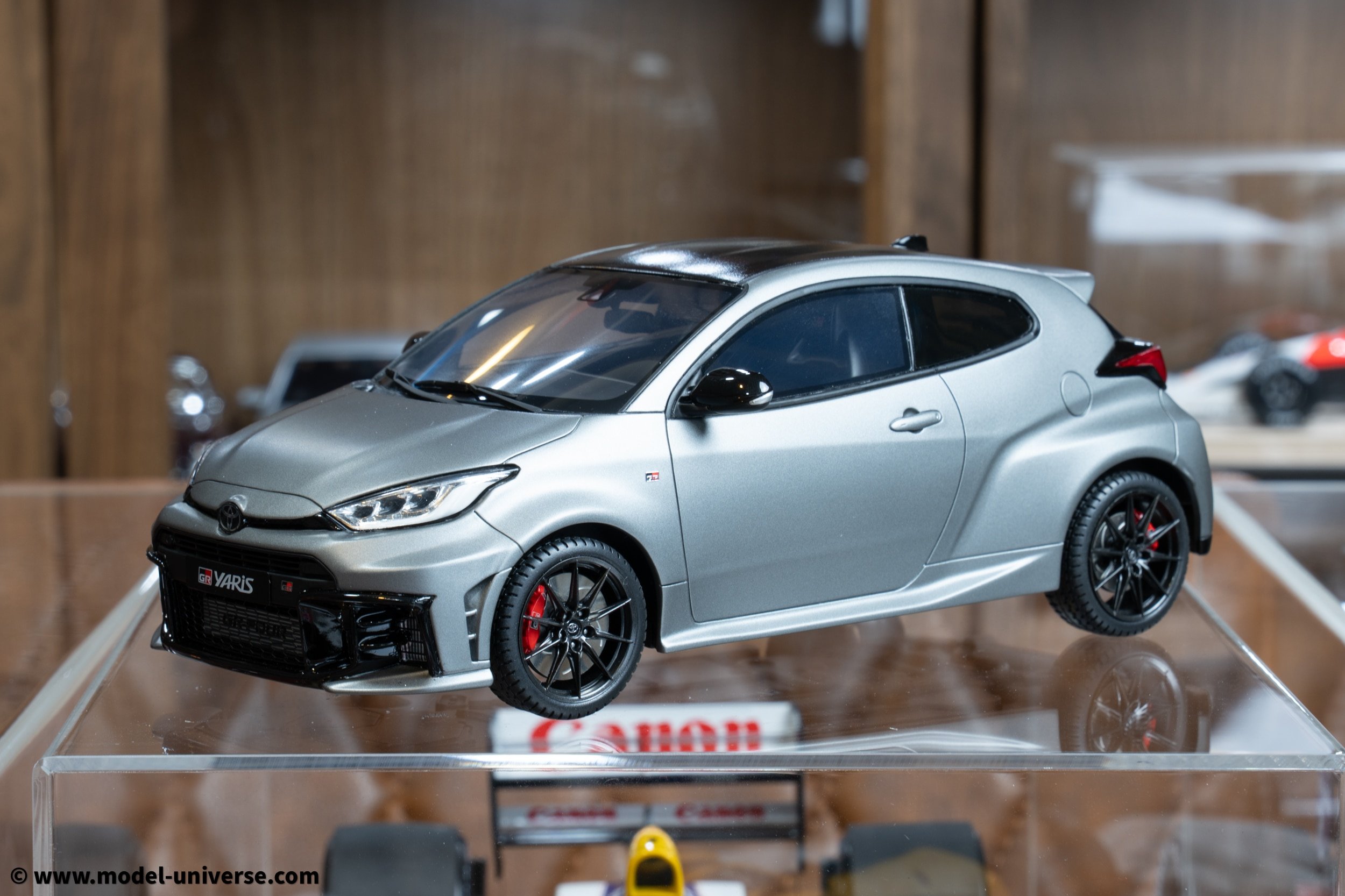 Otto Mobile 1:18 Toyota GR Yaris Precious Metal Grey Resin Model Now Available