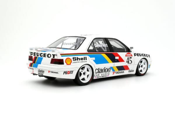 Otto Mobile - 1:18 Peugeot 405 MI16 BTCC R.Gravett 1992 - Limited Edition Resin Model