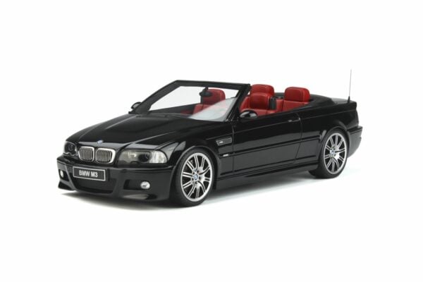 Otto Mobile OT380 BMW E46 M3 Convertible Black Resin Model