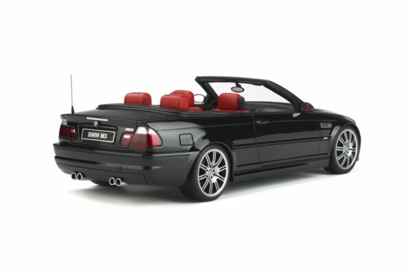 Otto Mobile OT380 BMW E46 M3 Convertible Black Resin Model