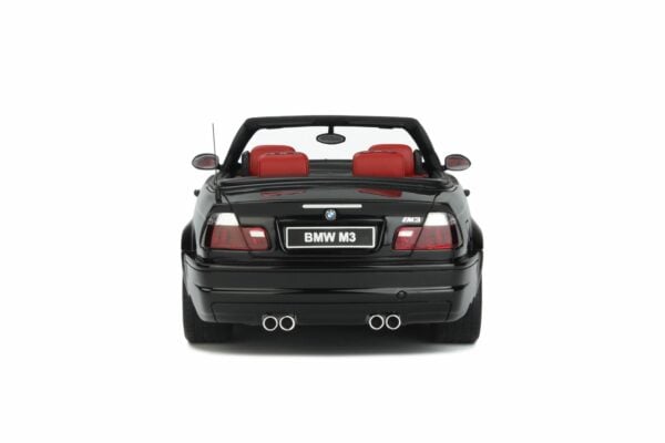 Otto Mobile OT380 BMW E46 M3 Convertible Black Resin Model