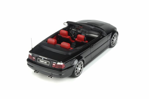 Otto Mobile OT380 BMW E46 M3 Convertible Black Resin Model