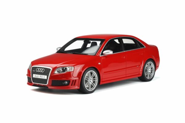 Otto Mobile OT400 Audi RS4 B7 4.2 FSI Misano Red Resin Model Car