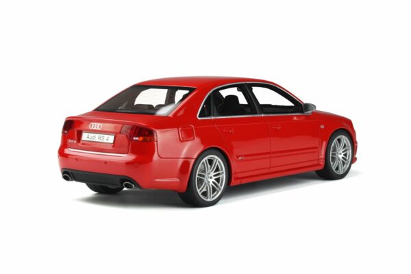 Otto Mobile OT400 Audi RS4 B7 4.2 FSI Misano Red Resin Model Car