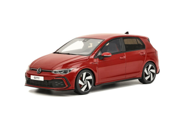 otto mobile - 1:18 volkswagen golf (mk8) gti 2021 red