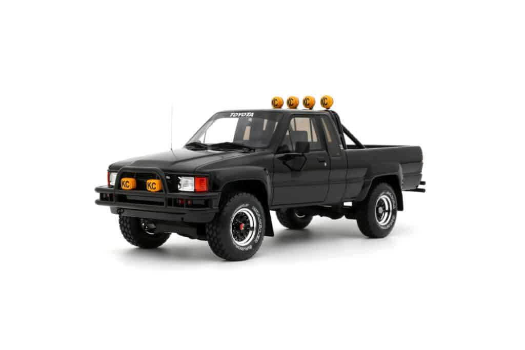 Otto Mobile Announces New Models for May & June 2025 11 Toyota Hilux SR5 Glossy Black 202 1985 - 1:18 Scale Limited Edition Resin Model by Otto Mobile